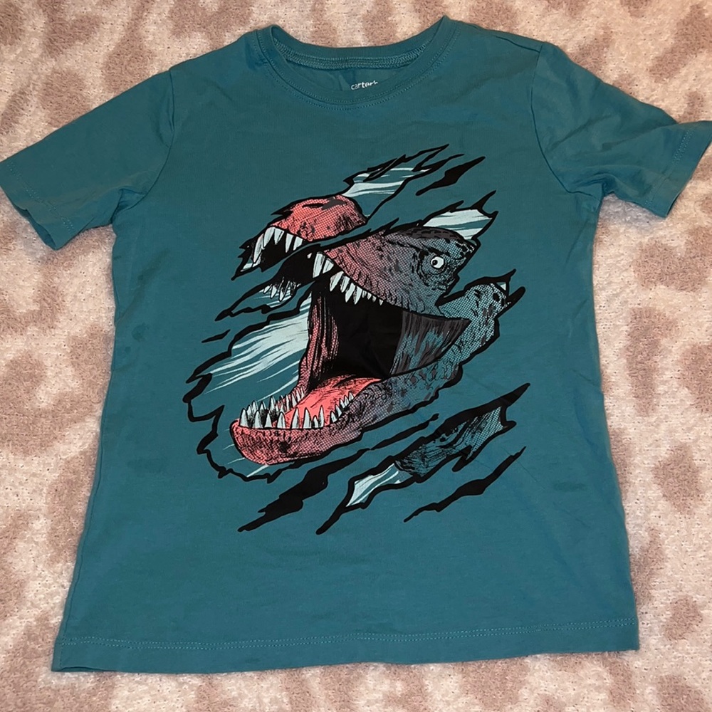 Boys Dino Short Sleeve Tee